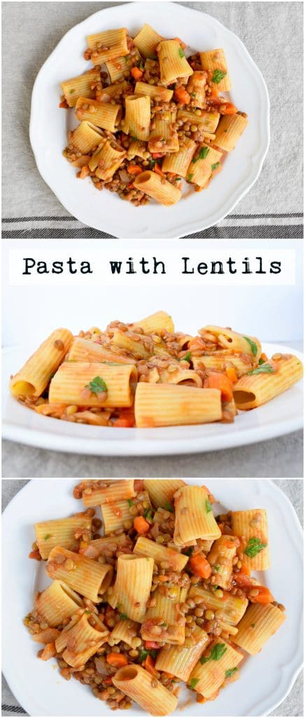 pasta-with-lentils
