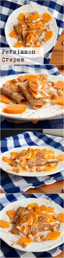 persimmon-crepes