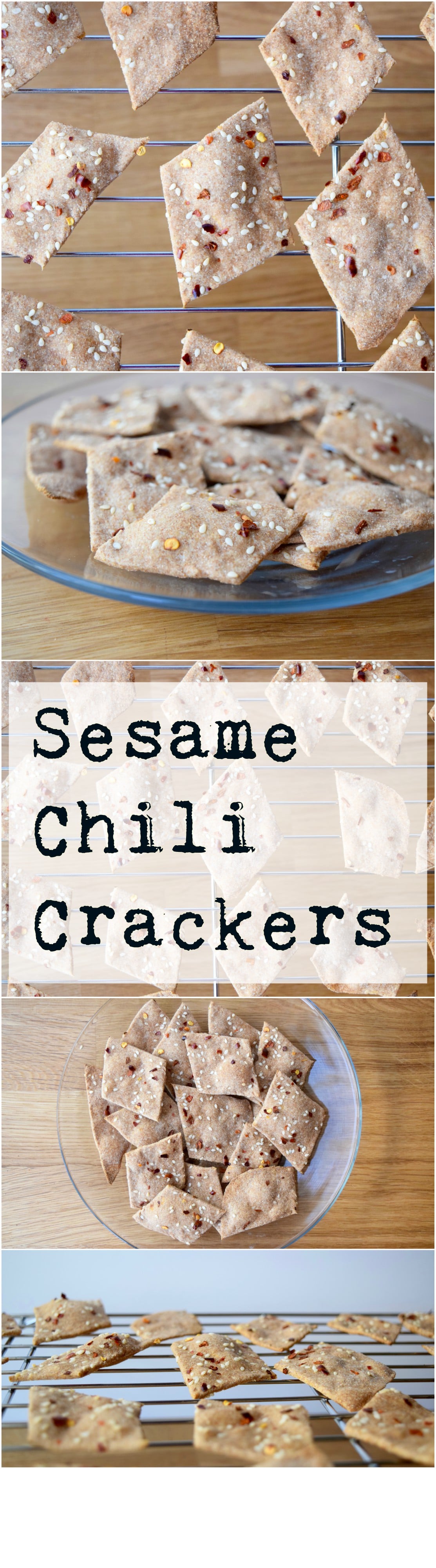 Sesame Chili Crackers